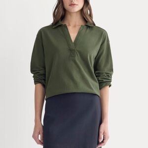 Everlane NWOT The Mariner Rugby Top